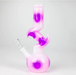 9.5" Flower Designed Bong - Assorted Color [PIP651] Glass Bong NIBO Distribution