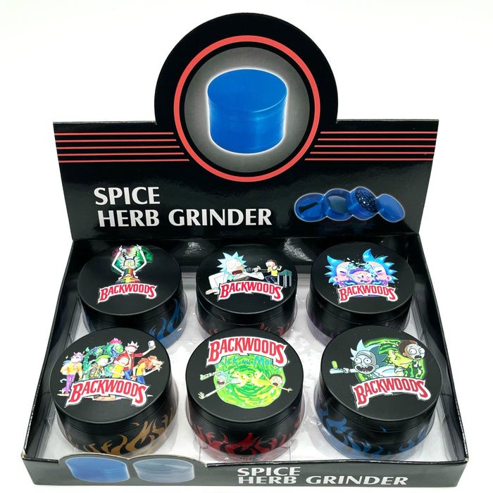 RM,BW Grinder 4parts 63mm box of 6 [GRI746] Herb Grinder NIBO Distribution