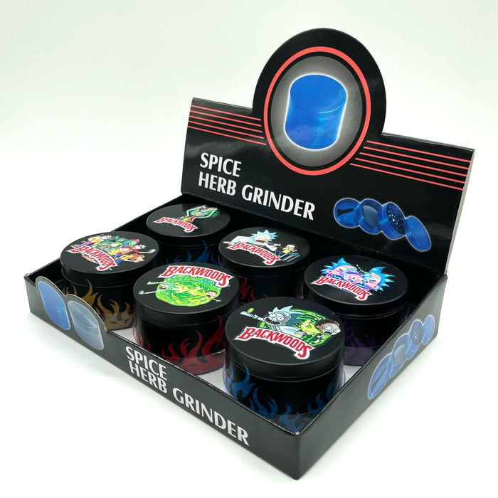 RM,BW Grinder 4parts 63mm box of 6 [GRI746] Herb Grinder NIBO Distribution