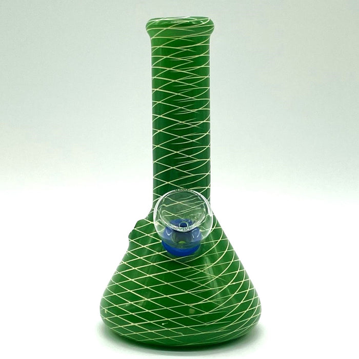 6" Glass Bong - Assorted Color [PIP560] Bongs NIBO Distribution
