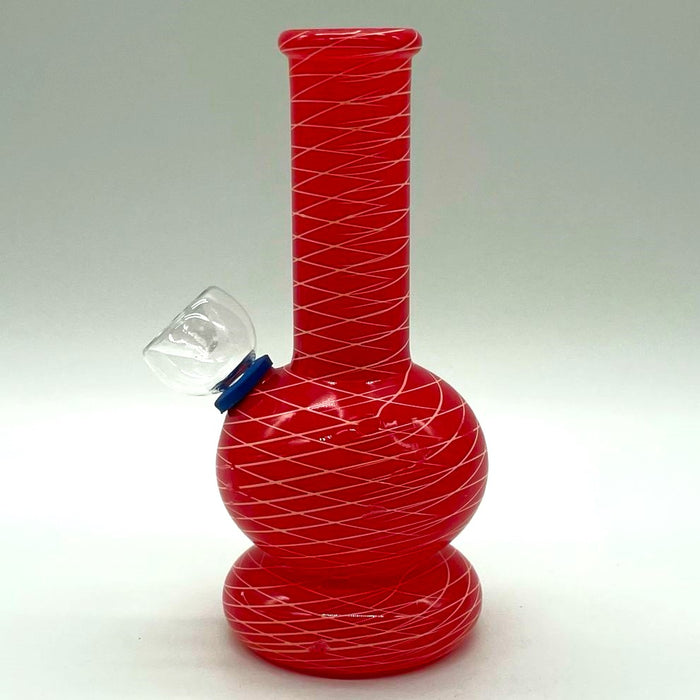 6" Glass Bong - Assorted Color [PIP560] Bongs NIBO Distribution