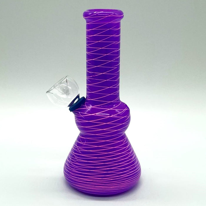 6" Glass Bong - Assorted Color [PIP560] Bongs NIBO Distribution