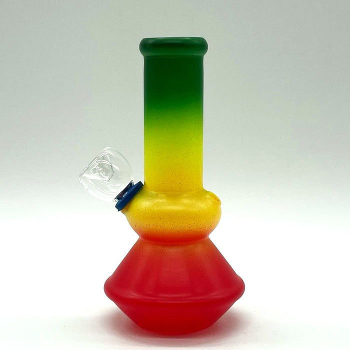 6" Glass Bong - Assorted Color [PIP560] Bongs NIBO Distribution