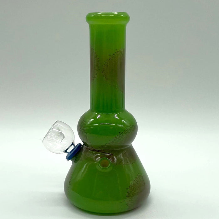 6" Glass Bong - Assorted Color [PIP560] Bongs NIBO Distribution