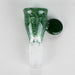 Shine Glassworks | Raked flare 14mm bowl with handle - Made in Canada Bowl · Popper Smoking Cat Distribution