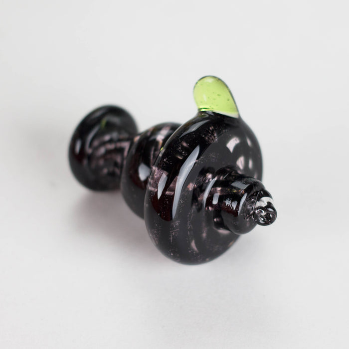 Shine Glassworks | Vackstack directional carb cap - Made in Canada Cap · Dabber · Insert · Clip · Nail Smoking Cat Distribution