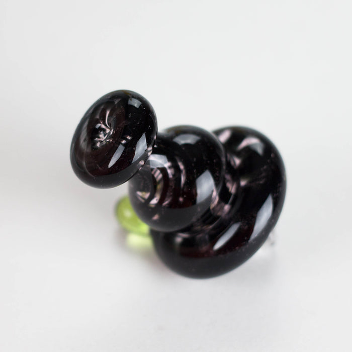 Shine Glassworks | Vackstack directional carb cap - Made in Canada Cap · Dabber · Insert · Clip · Nail Smoking Cat Distribution