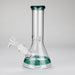 8" Glass Beaker Bong [PIP507] Bongs NIBO Distribution Green