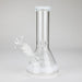 8" Glass Beaker Bong [PIP507] Bongs NIBO Distribution White