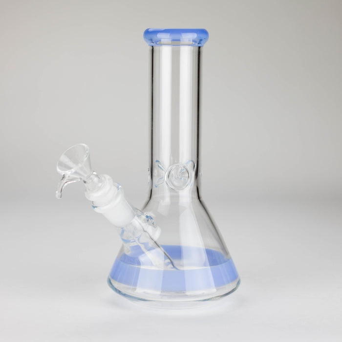 8" Glass Beaker Bong [PIP507] Bongs NIBO Distribution Sky Blue