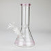 8" Glass Beaker Bong [PIP507] Bongs NIBO Distribution Pink