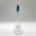 10" Clear Water pipe with cartoon tattoo-Assorted Glass Bong NIBO Distribution