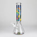 14" 7 mm Glass Bong With Dog Design Glass Bong 777 Smoke