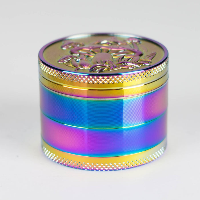 2" Metal Grinder 4 Layers with Mushroom Design Box of 12