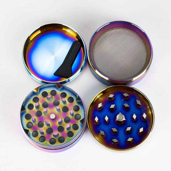 2" Metal Grinder 4 Layers with Mushroom Design Box of 12