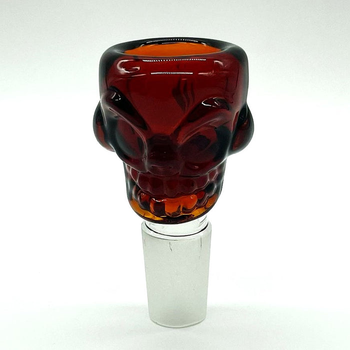 18mm Skull Crystal Bowl Pack of 2 pieces [PIP491] Bowl · Banger · Oil Burner NIBO Distribution