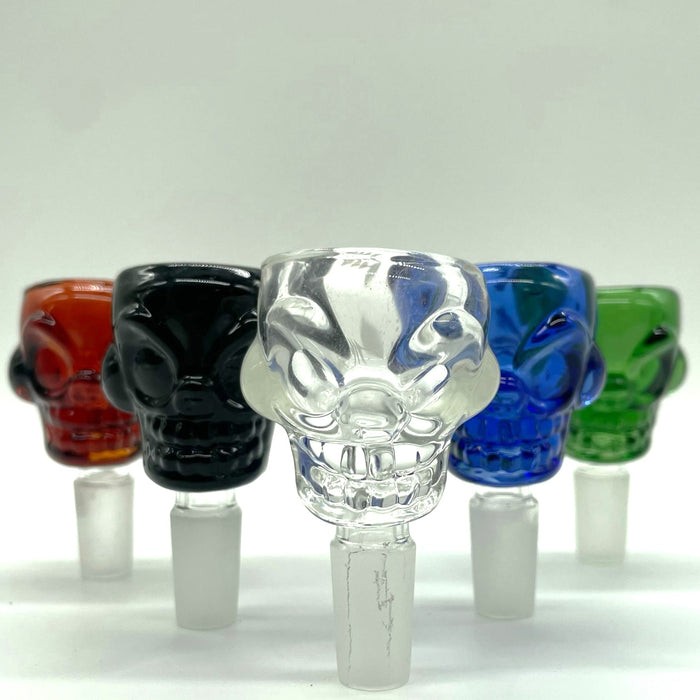 14mm Skull Crystal Bowl Pack of 2 pieces [PIP492] Bowl · Banger · Oil Burner NIBO Distribution