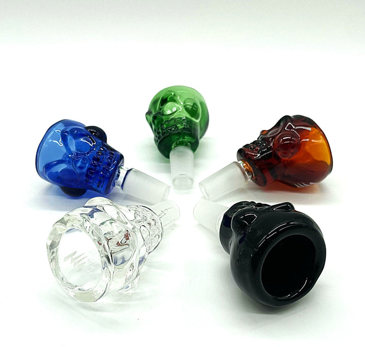 14mm Skull Crystal Bowl Pack of 2 pieces [PIP492] Bowl · Banger · Oil Burner NIBO Distribution