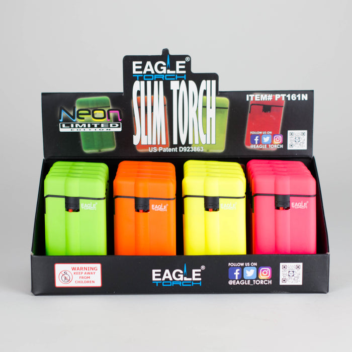 Eagle Torch | NEON Limited Edition Slim Torch lighter Box of 20 [PT161N]