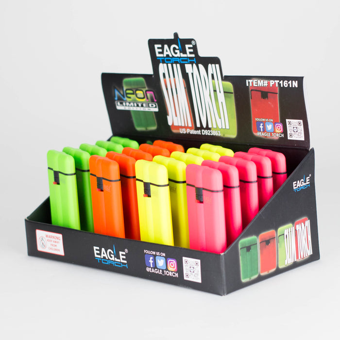 Eagle Torch | NEON Limited Edition Slim Torch lighter Box of 20 [PT161N]