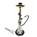 Zebra | 21" Smoke Wild West Gun Single Hose Hookah Hookah Jatiimports LLC Black