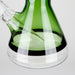 Genie | 18" 7 mm color-tube and clear-bottom beaker water bong [GE3110] Beaker Bong ONE