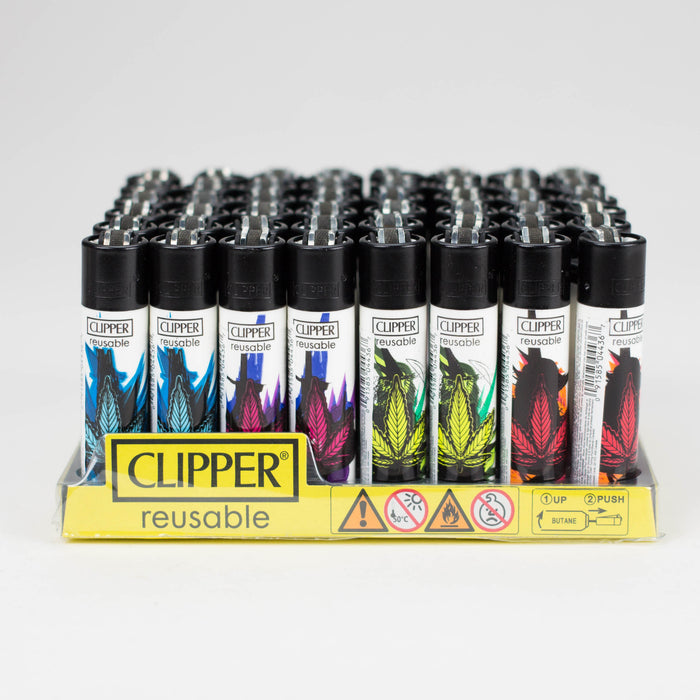 CLIPPER | ARTISTIC LEAVES DESIGN Display of 48+5 Lighter ONE
