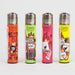 CLIPPER | Mixed Designs CAROUSEL DISPLAY LIGHTER Tray of 144 Lighter ONE