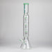 Marley | 20" 7mm Triple Flow Glass Beaker Bong [6521] Glass Bong Smoking Cat Distribution Jade Green