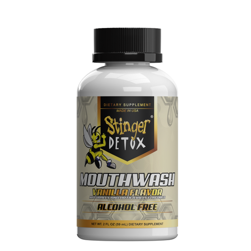 Stinger Detox | Mouthwash Drink - Vanilla Flavor - 2 FL OZ - Alcohol Free_0