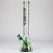 Medusa | 18" Glass Beaker Bong with Cone Perc Glass Bong Small Biz Distributors Green