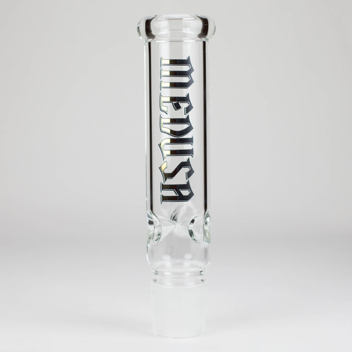 Medusa | 8" Stack-A-Bong Top Mouth Piece Ashcatcher · Percolator · Filter · Mouthpiece Small Biz Distributors Black