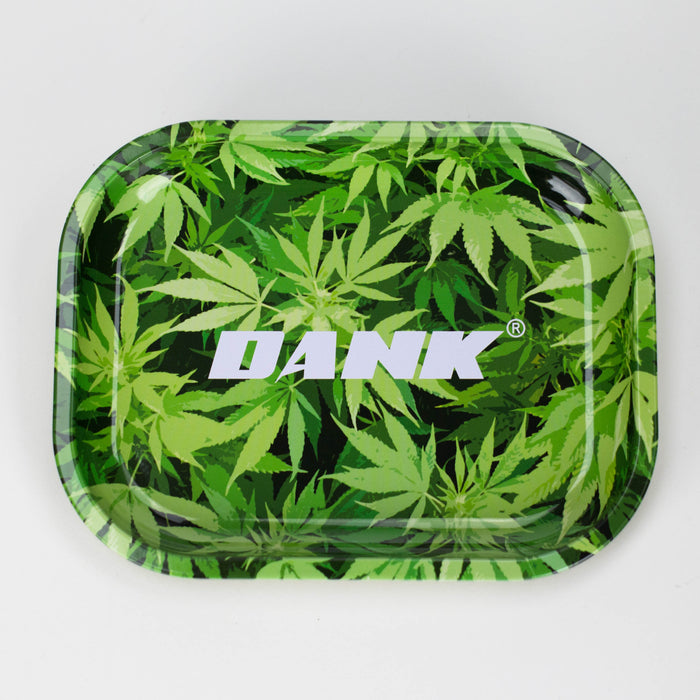 Novelty Metal Rolling Trays -Small ROLLING ACCESSORIES Smoking Cat Distribution Dank Leaf