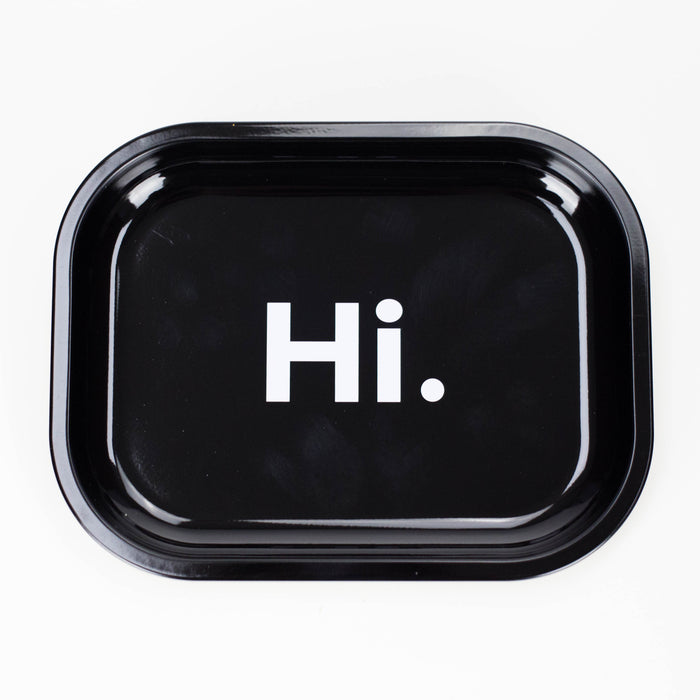 Novelty Metal Rolling Trays -Small ROLLING ACCESSORIES Smoking Cat Distribution Hi