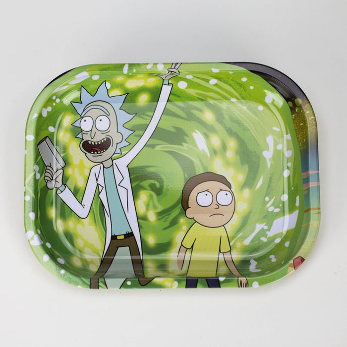 Novelty Metal Rolling Trays -Small ROLLING ACCESSORIES Smoking Cat Distribution R&M Space