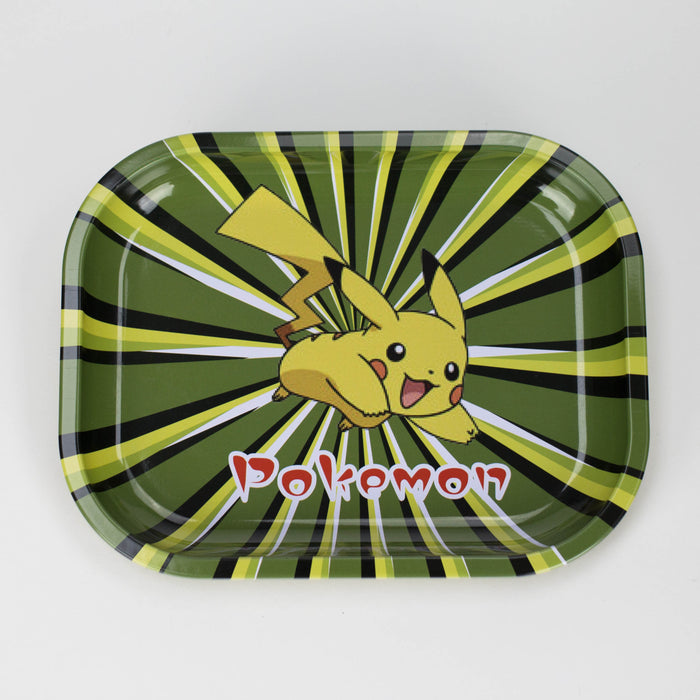 Novelty Metal Rolling Trays -Small ROLLING ACCESSORIES Smoking Cat Distribution PM Game Character