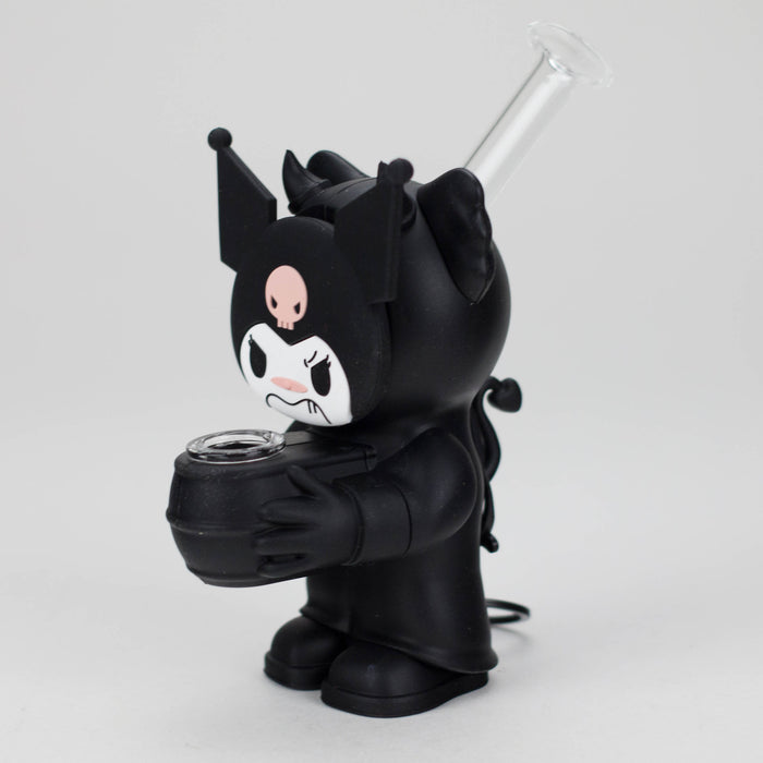5.5" Devil Rabbit Silicone Water pipe [YS-071] Resin · Silicone · Plastic Bong JJ Distribution