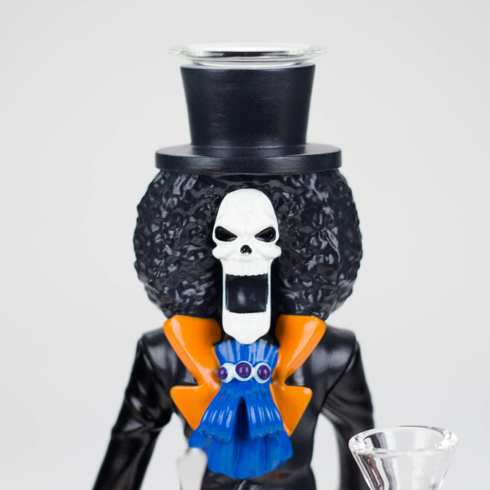 8.5" Vinyl Skeletonwater pipe [YS-742] Resin · Silicone · Plastic Bong JJ Distribution
