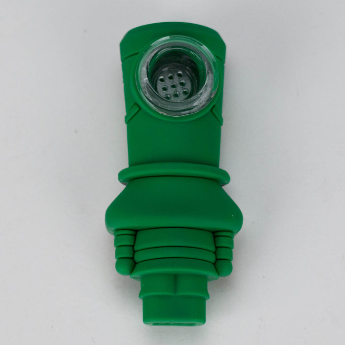 3.5" Nutcracker Silicone Hand Pipe [YS-624] Silicone Pipe JJ Distribution