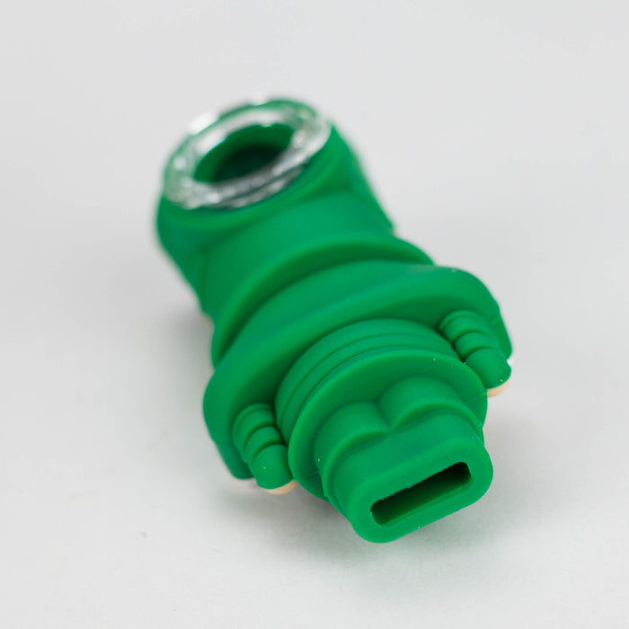 3.5" Nutcracker Silicone Hand Pipe [YS-624] Silicone Pipe JJ Distribution