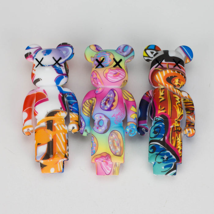4" Gloomy Bear Hand Pipe [YS-354] Silicone Pipe JJ Distribution