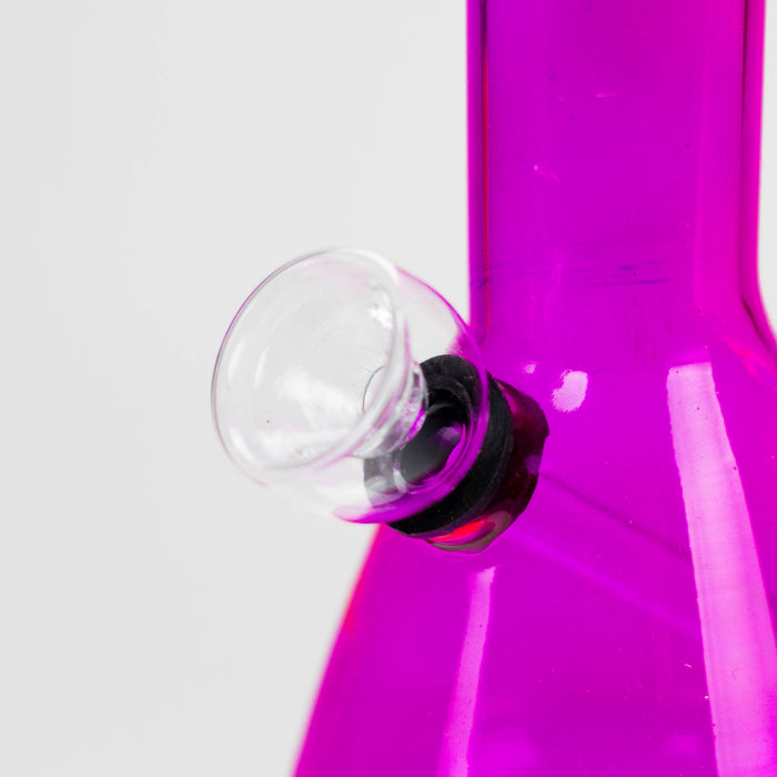 8" Color Painted Water pipe-Designs and Color Assorted Beaker Bong Bongzie Smokes