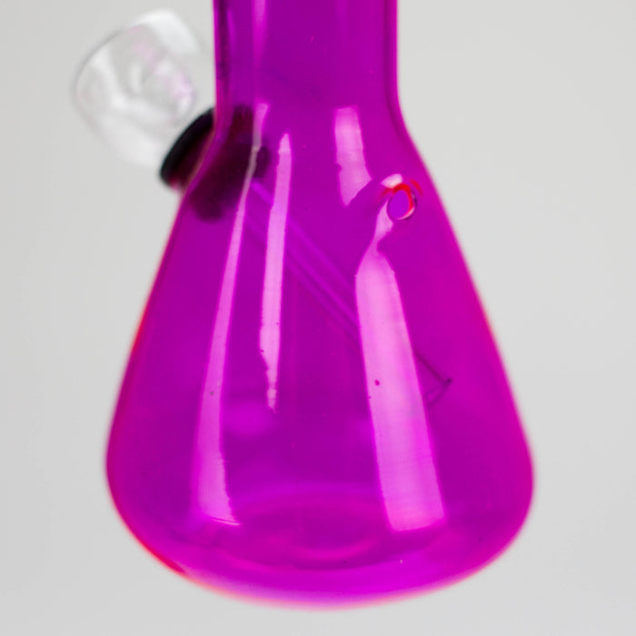 8" Color Painted Water pipe-Designs and Color Assorted Beaker Bong Bongzie Smokes