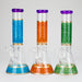 12" Printed beaker glass water bong-Assorted Beaker Bong Bongzie Smokes