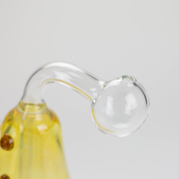 7" Gold Snooper oil burner Rig Bongzie Smokes