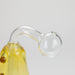 7" Gold Snooper oil burner Rig Bongzie Smokes
