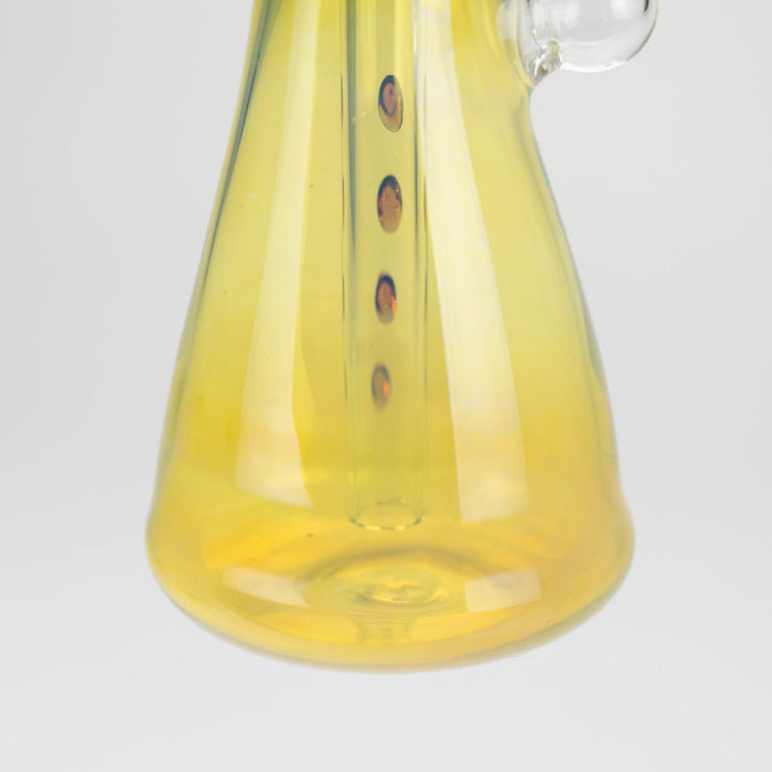 7" Gold Snooper oil burner Rig Bongzie Smokes
