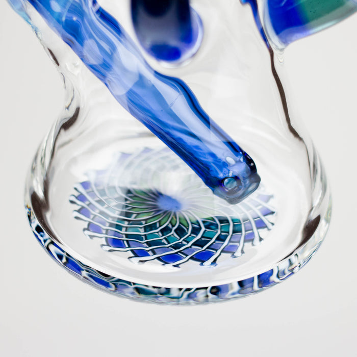 Mooks Glass | 10" Head Glass Bong - made in Canada Glass Bong Smoking Cat Distribution