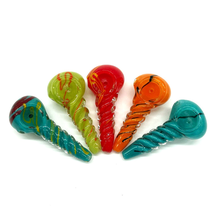 Insideout Twist Glass Pipe 3.5" - Assorted Design [PIP677]_1
