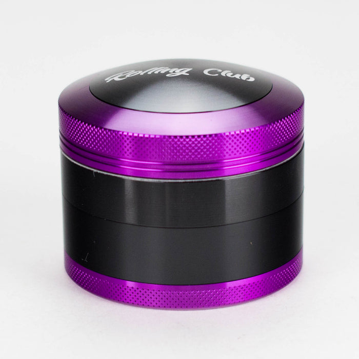 Rolling Club | 2.5" 4 Piece Highlight Grinder Regular Maq Distributors Purple